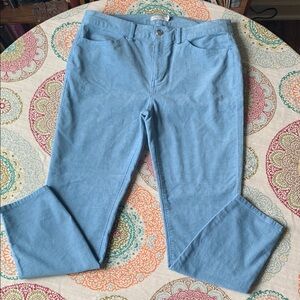 Peter Millar Corduroy Baby Blue Pants 8 EUC